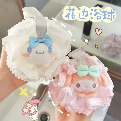 Lucky pink bags-open in live